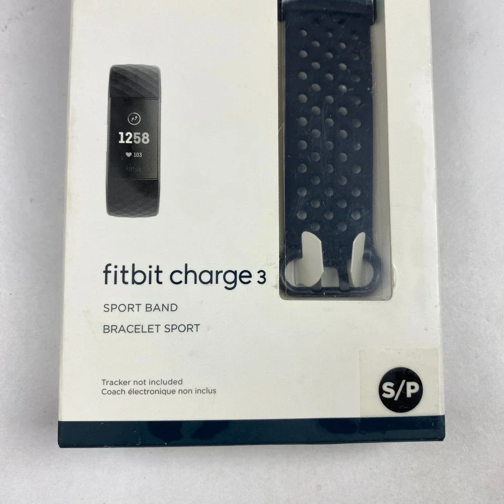 Fitbit Charge 3 Sport Band Breathable (Black) Size S/P